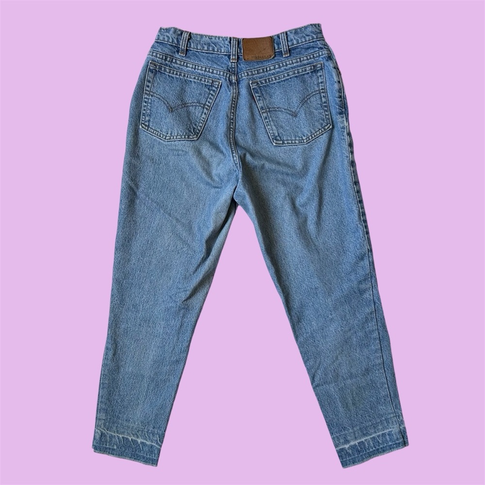Vintage Levi’s 32x25 531 Open Hem Faded Denim Jeans Distressed